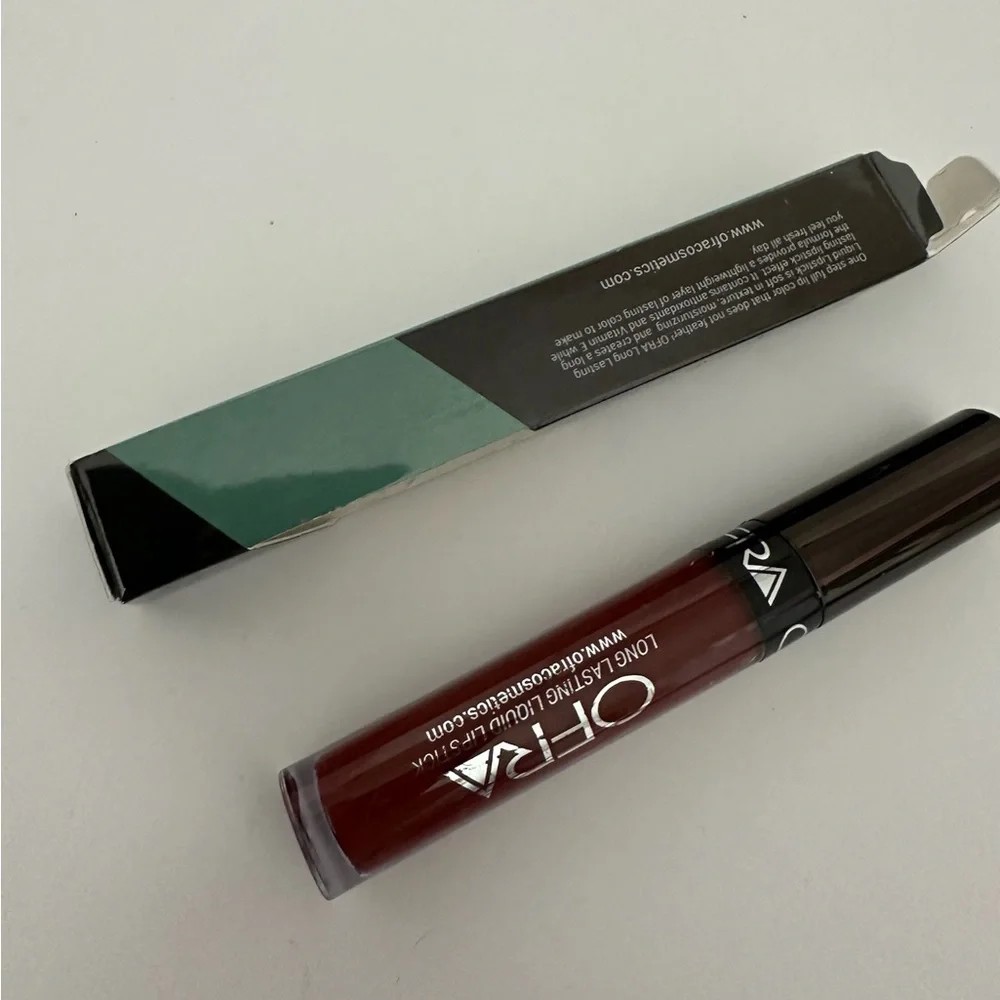 NIB OFRA x Kathleen Lights Havana Nights Red Liquid Lipstick Original Formula